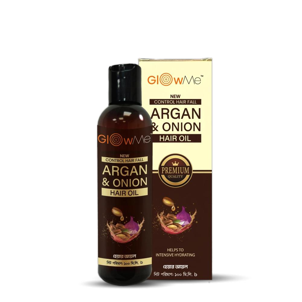 GlowMe Anti Hairfall Oil (Argan & Onion) 100ml